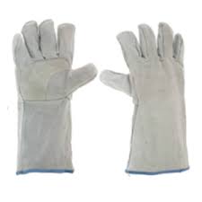 Guante de carnaza parasoldador con MATACHISPA 16”