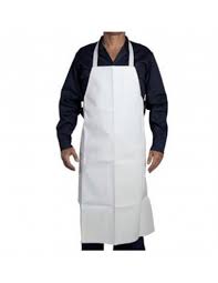 Delantal de PVC blancoEMG impermeable