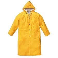 Impermeable tipo gabán 300 micras Amarillo (Consultar tallas disponibles)